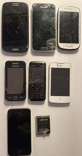 Konvolut defekte handys - konvolut,